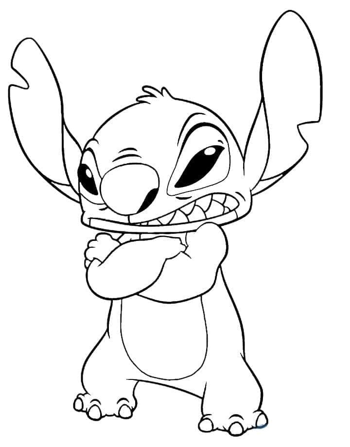 Dibujo gratuito Lilo y Stitch #187524 de la coleccion Películas de Animación para imprimir