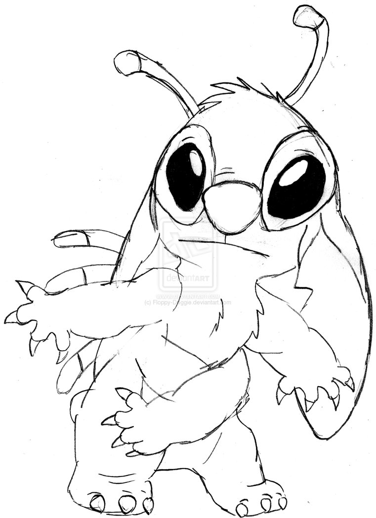 Dibujo para colorear: Lilo y Stitch (Películas de Animación) #44825 - Dibujos para Colorear e Imprimir Gratis