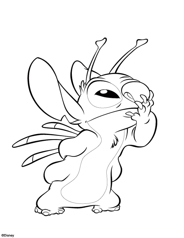 Dibujo gratuito Lilo y Stitch #44878 de la coleccion Películas de Animación para imprimir