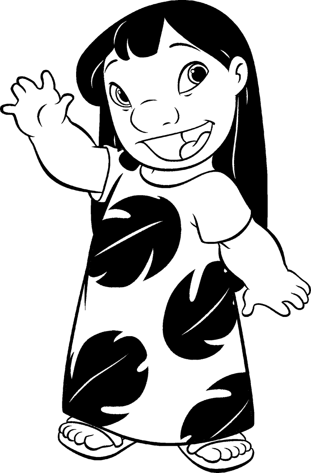 Dibujo para colorear: Lilo y Stitch (Películas de Animación) #44987 - Dibujos para Colorear e Imprimir Gratis