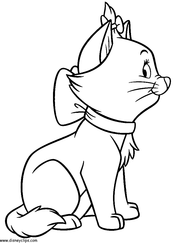 Dibujo para colorear: Los Aristogatos (Películas de Animación) #26911 - Dibujos para Colorear e Imprimir Gratis