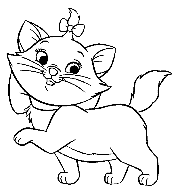 Dibujo para colorear: Los Aristogatos (Películas de Animación) #26923 - Dibujos para Colorear e Imprimir Gratis