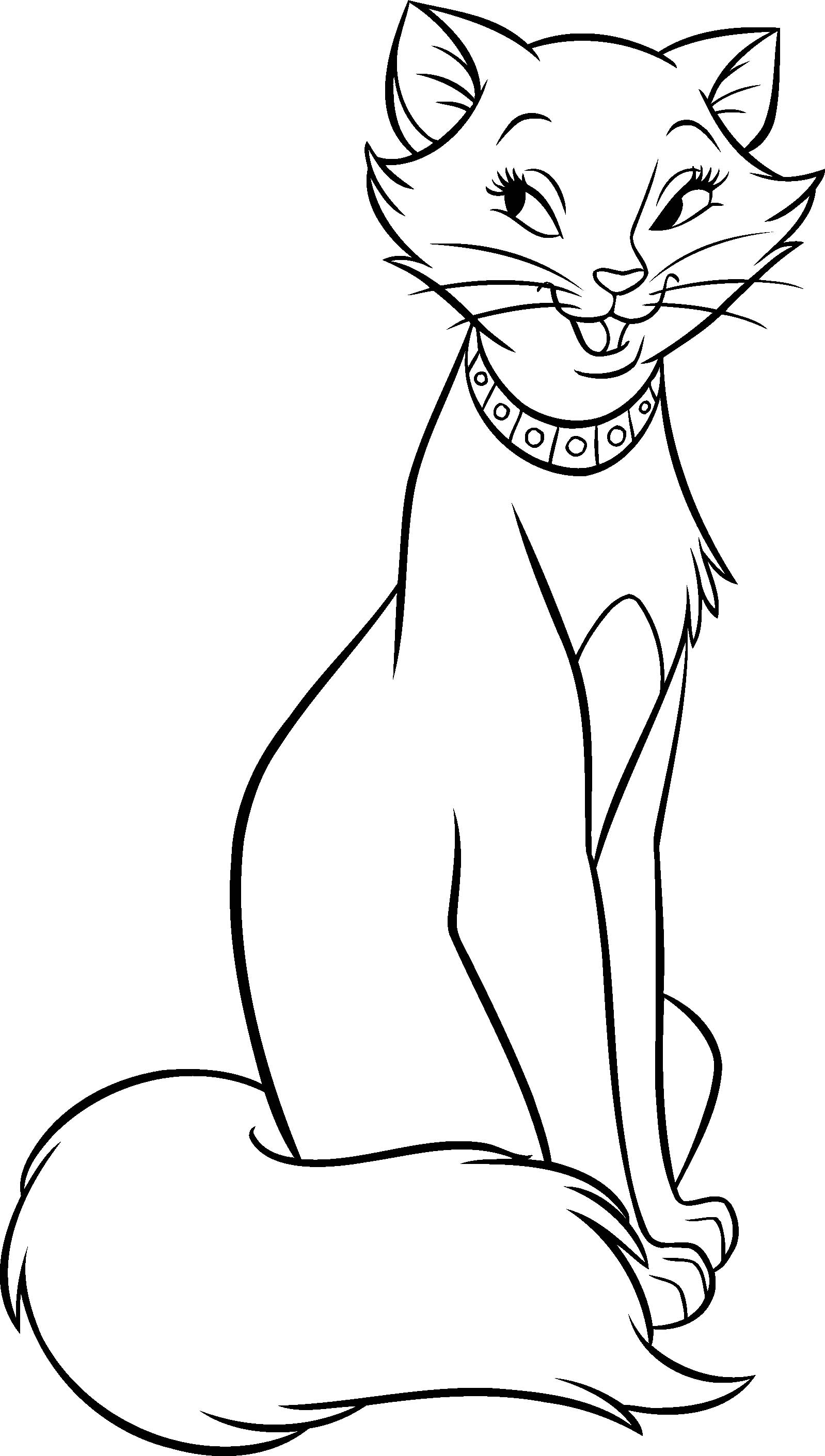 Dibujo para colorear: Los Aristogatos (Películas de Animación) #26945 - Dibujos para Colorear e Imprimir Gratis