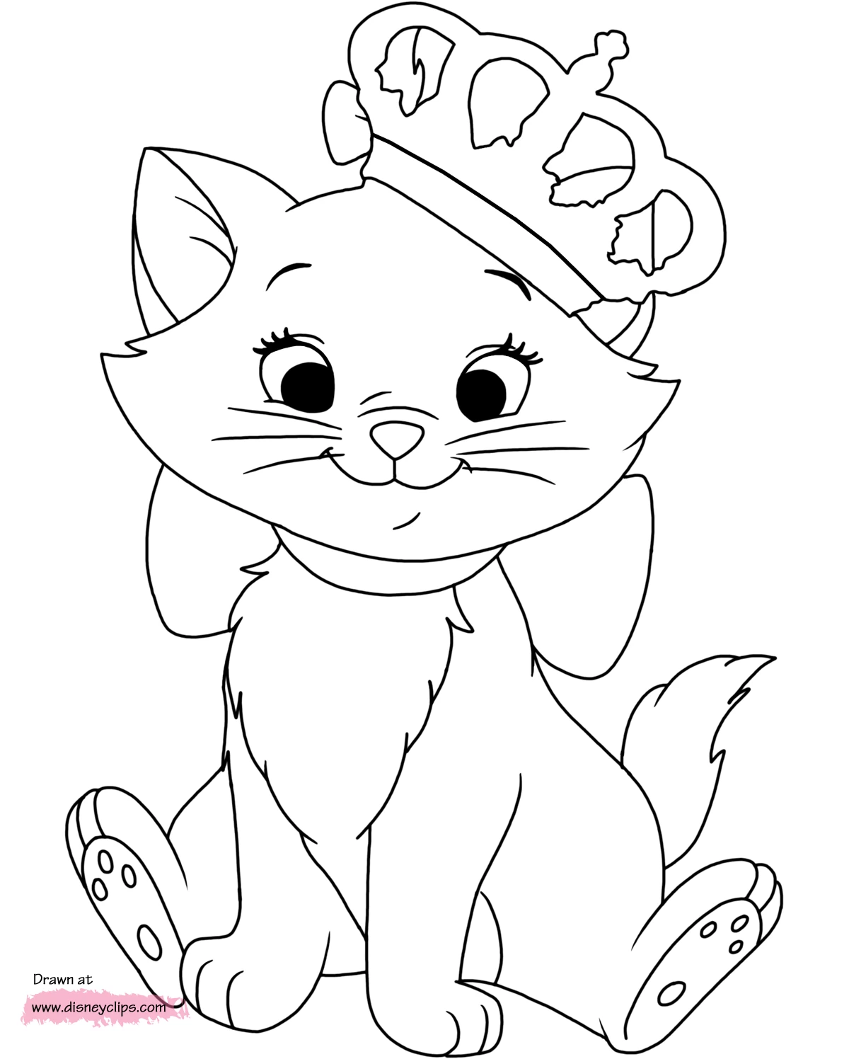 Dibujo para colorear: Los Aristogatos (Películas de Animación) #26986 - Dibujos para Colorear e Imprimir Gratis