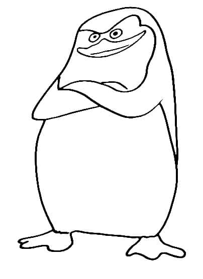 Dibujo gratuito Los Pingüinos de Madagascar #207612 de la coleccion Películas de Animación para imprimir