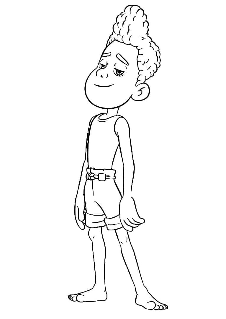 Dibujo para colorear: Luca (Películas de Animación) #196769 - Dibujos para Colorear e Imprimir Gratis