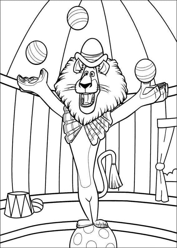 Dibujo gratuito Madagascar (Animada) #209754 de la coleccion Películas de Animación para imprimir