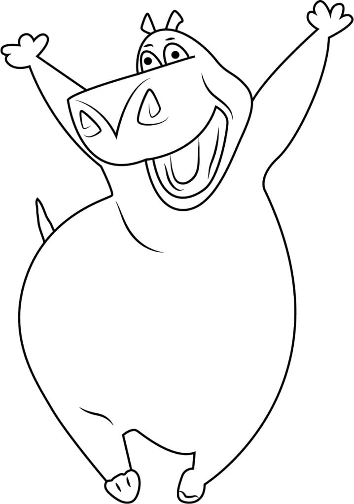 Dibujo gratuito Madagascar (Animada) #209762 de la coleccion Películas de Animación para imprimir
