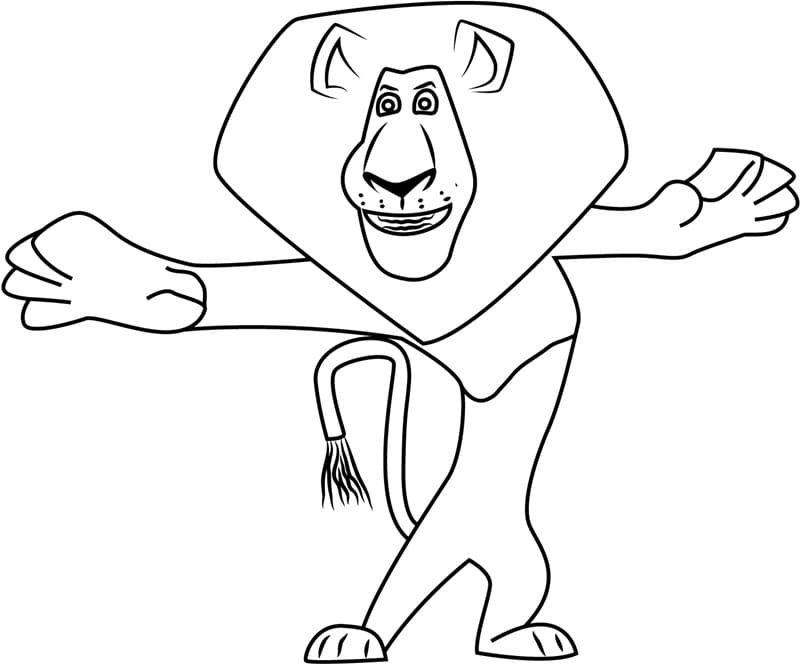 Dibujo gratuito Madagascar (Animada) #209792 de la coleccion Películas de Animación para imprimir