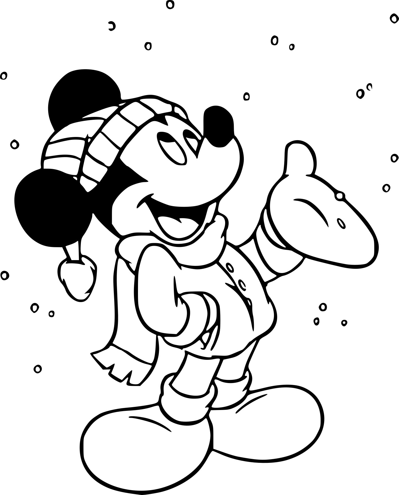 Dibujo para colorear: Mickey (Películas de animación) #170090 - Dibujos para Colorear e Imprimir Gratis