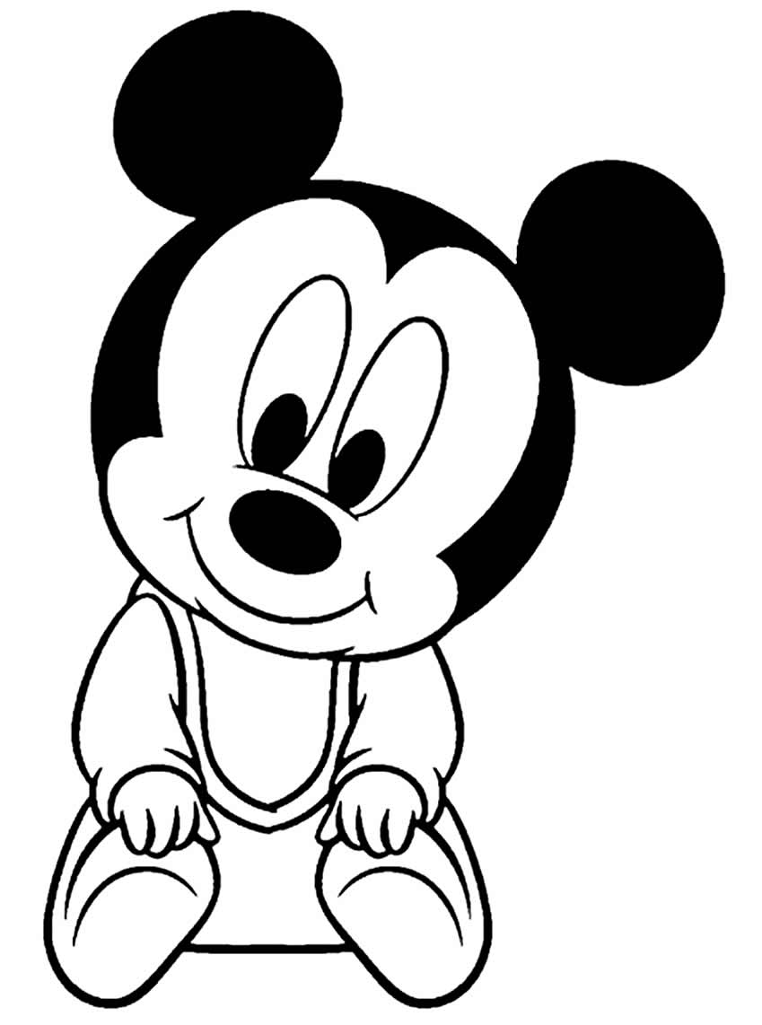 Dibujo para colorear: Mickey (Películas de animación) #170100 - Dibujos para Colorear e Imprimir Gratis