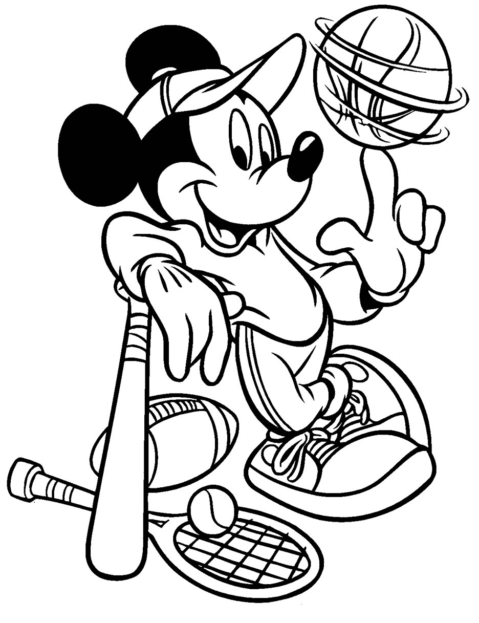 Dibujo para colorear: Mickey (Películas de animación) #170101 - Dibujos para Colorear e Imprimir Gratis