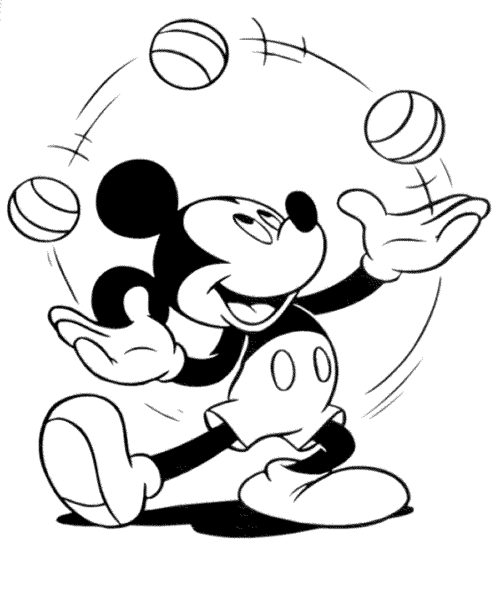 Dibujo para colorear: Mickey (Películas de animación) #170103 - Dibujos para Colorear e Imprimir Gratis
