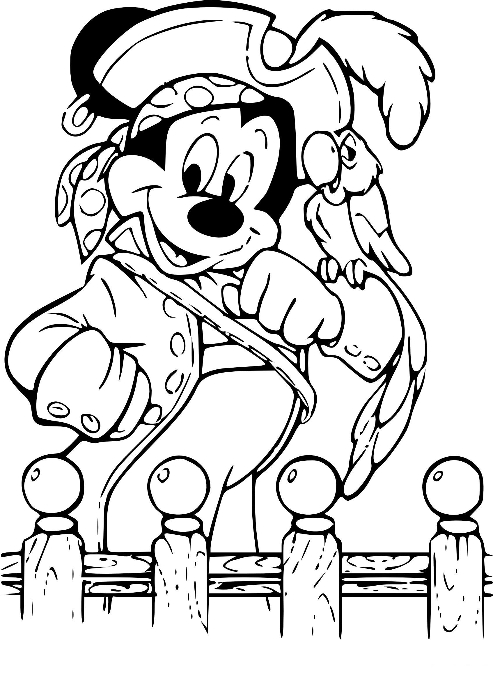 Dibujo para colorear: Mickey (Películas de animación) #170108 - Dibujos para Colorear e Imprimir Gratis