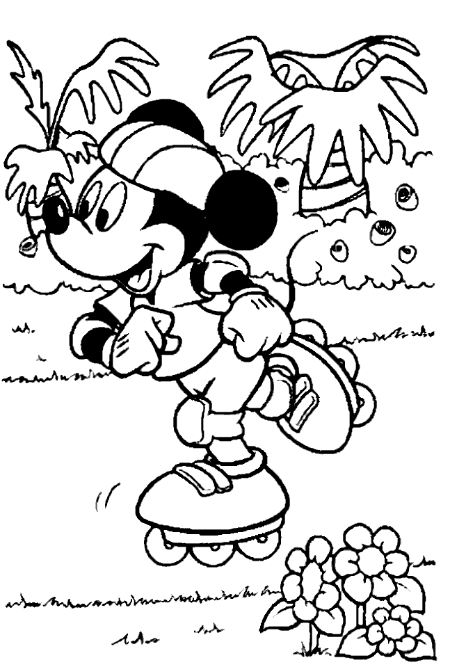 Dibujo para colorear: Mickey (Películas de animación) #170120 - Dibujos para Colorear e Imprimir Gratis