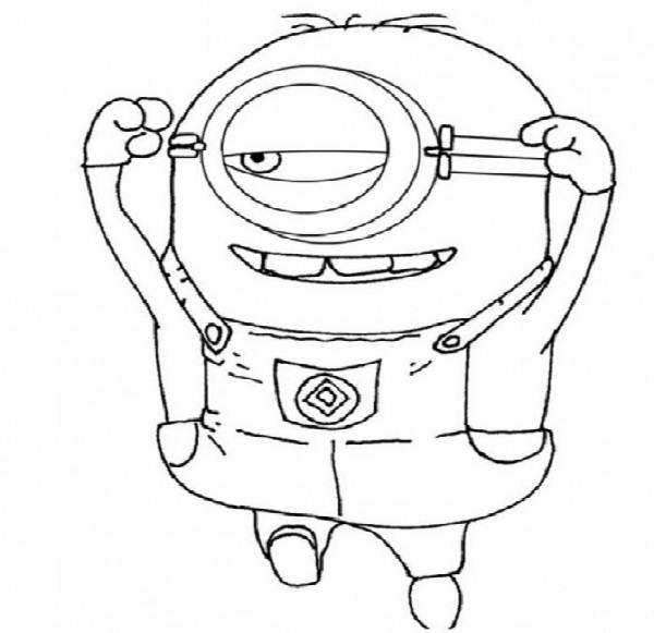 Dibujo para colorear: Minions (Películas de animación) #72089 - Dibujos para Colorear e Imprimir Gratis