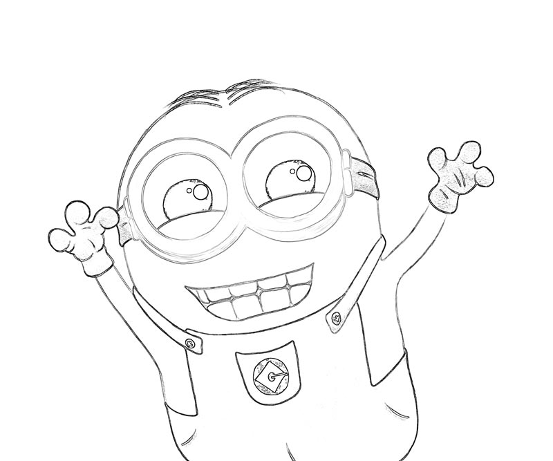 Dibujo para colorear: Minions (Películas de animación) #72120 - Dibujos para Colorear e Imprimir Gratis