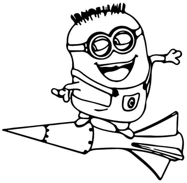 Dibujo para colorear: Minions (Películas de animación) #72138 - Dibujos para Colorear e Imprimir Gratis