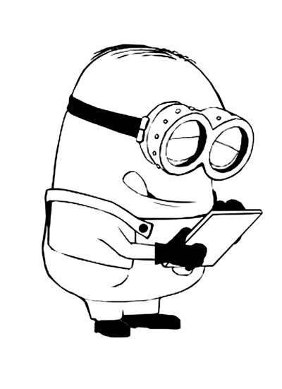 Dibujo para colorear: Minions (Películas de animación) #72223 - Dibujos para Colorear e Imprimir Gratis