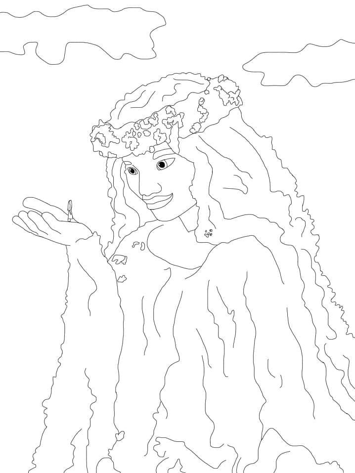Dibujo para colorear: Moana (Películas de Animación) #181326 - Dibujos para Colorear e Imprimir Gratis
