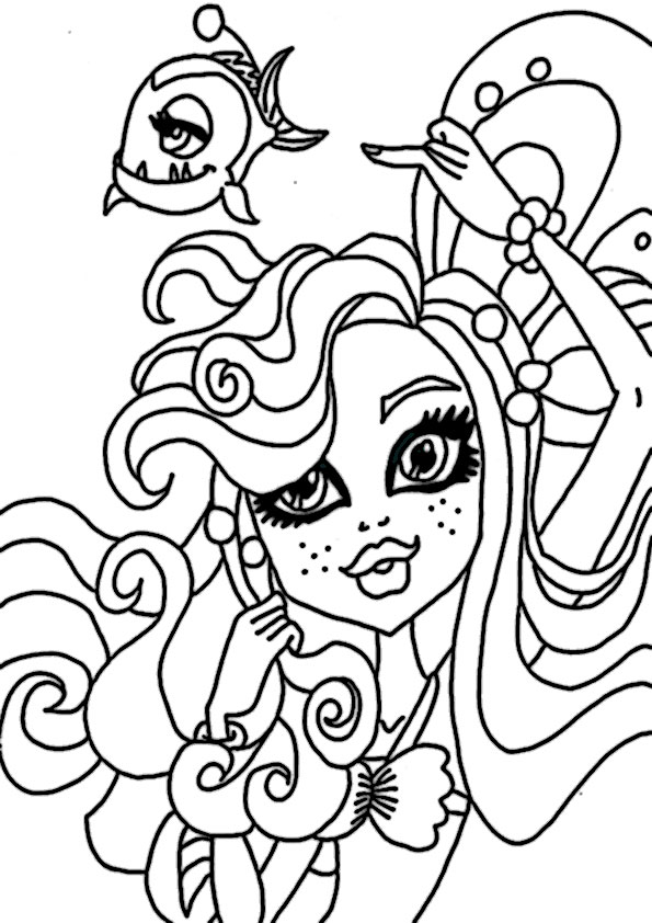 Dibujo para colorear: Monster High (Películas de animación) #24945 - Dibujos para Colorear e Imprimir Gratis