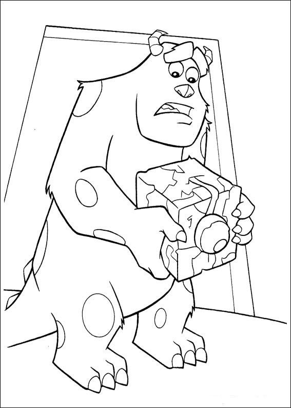 Dibujo para colorear: Monsters Inc. (Películas de animación) #132397 - Dibujos para Colorear e Imprimir Gratis