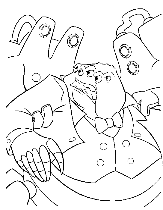 Dibujo para colorear: Monsters Inc. (Películas de animación) #132464 - Dibujos para Colorear e Imprimir Gratis