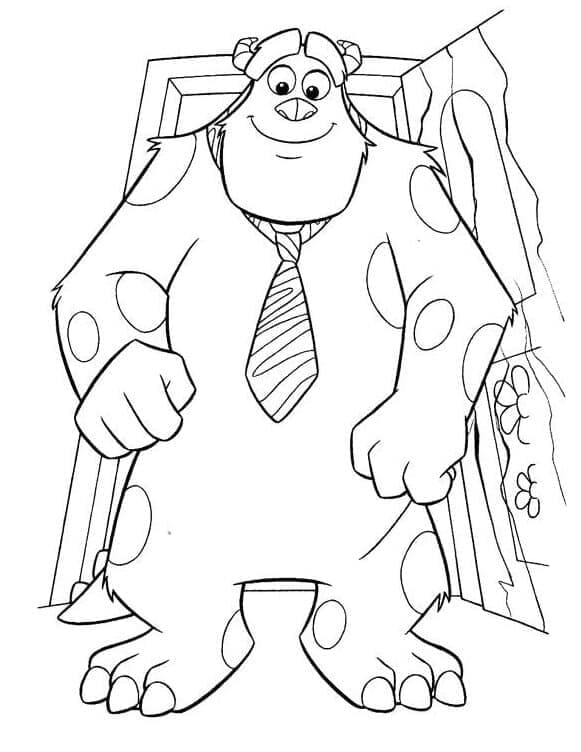 Dibujo gratuito Monsters Inc. #198361 de la coleccion Películas de Animación para imprimir