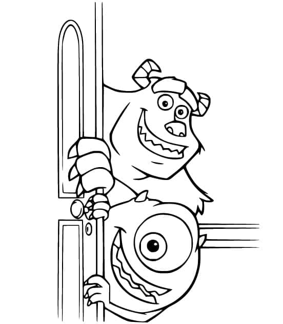 Dibujo gratuito Monsters Inc. #198380 de la coleccion Películas de Animación para imprimir