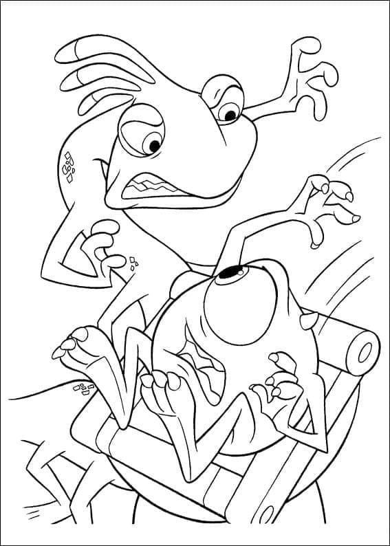 Dibujo gratuito Monsters Inc. #198386 de la coleccion Películas de Animación para imprimir