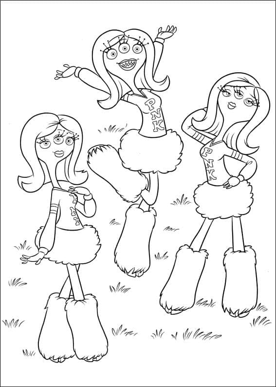 Dibujo gratuito Monsters University #206373 de la coleccion Películas de Animación para imprimir