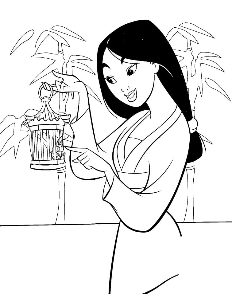 Dibujo gratuito Mulan #182227 de la coleccion Películas de Animación para imprimir Dibujo gratuito Mulan #182227 de la coleccion Películas de Animación para imprimir