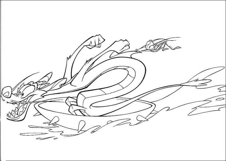 Dibujo gratuito Mulan #182239 de la coleccion Películas de Animación para imprimir