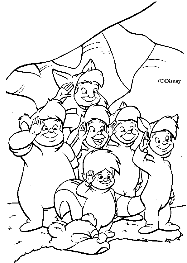 Dibujo para colorear: Peter Pan (Películas de animación) #128838 - Dibujos para Colorear e Imprimir Gratis