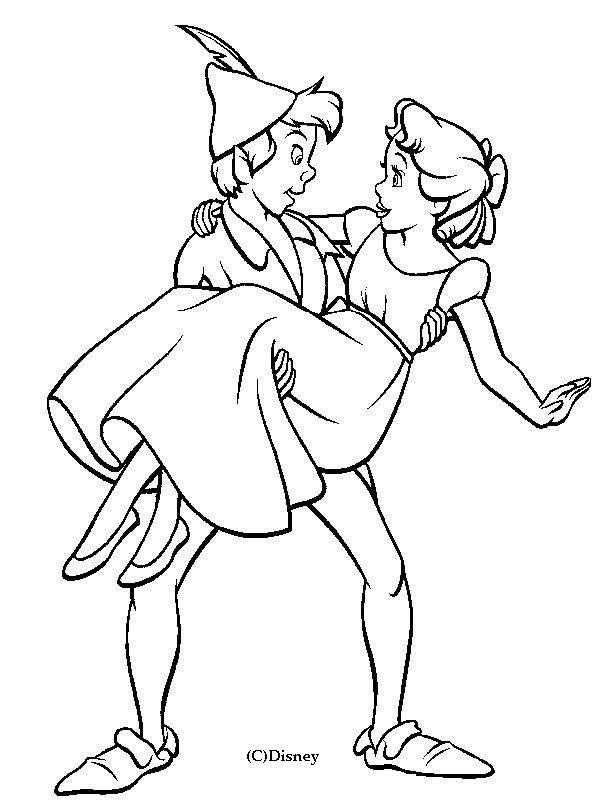 Dibujo para colorear: Peter Pan (Películas de animación) #128839 - Dibujos para Colorear e Imprimir Gratis