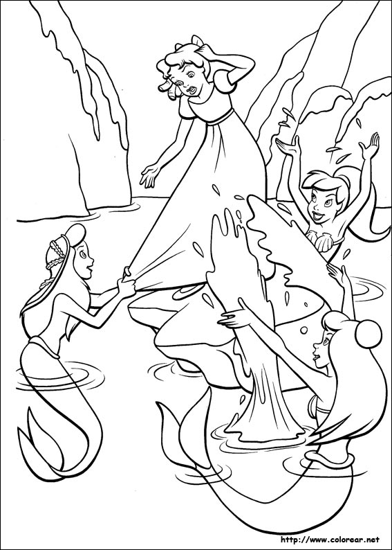 Dibujo para colorear: Peter Pan (Películas de animación) #128849 - Dibujos para Colorear e Imprimir Gratis