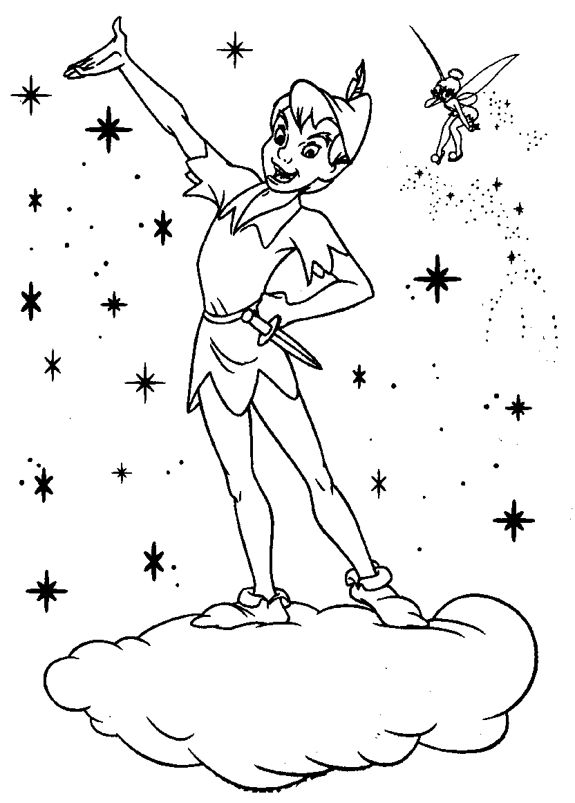 Dibujos de Peter Pan #128851 (Películas de animación) para colorear –  Páginas imprimibles gratis