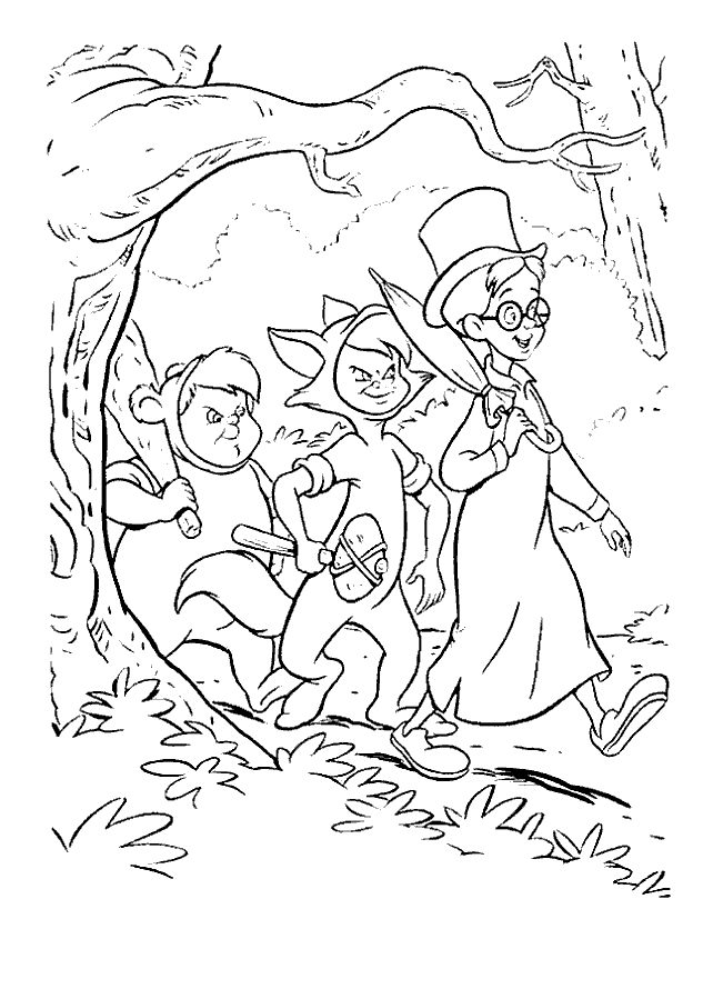 Dibujo para colorear: Peter Pan (Películas de animación) #128879 - Dibujos para Colorear e Imprimir Gratis