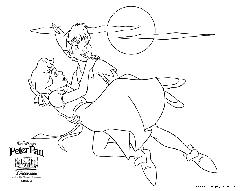 Dibujo para colorear: Peter Pan (Películas de animación) #128915 - Dibujos para Colorear e Imprimir Gratis