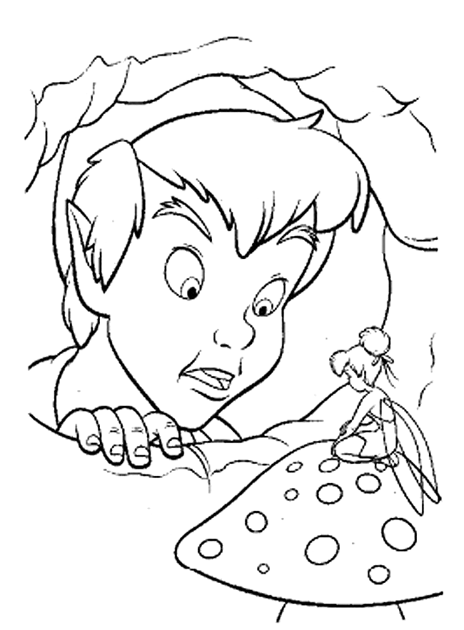 Dibujo para colorear: Peter Pan (Películas de animación) #128928 - Dibujos para Colorear e Imprimir Gratis