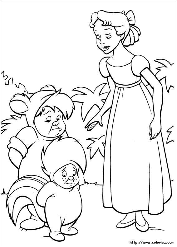 Dibujo para colorear: Peter Pan (Películas de animación) #128934 - Dibujos para Colorear e Imprimir Gratis