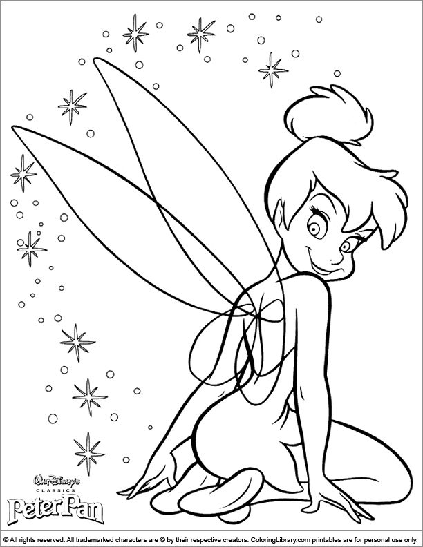 Dibujo para colorear: Peter Pan (Películas de animación) #128990 - Dibujos para Colorear e Imprimir Gratis