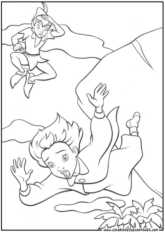 Dibujo para colorear: Peter Pan (Películas de animación) #129033 - Dibujos para Colorear e Imprimir Gratis