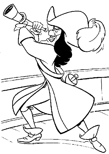 Dibujo para colorear: Peter Pan (Películas de animación) #129038 - Dibujos para Colorear e Imprimir Gratis