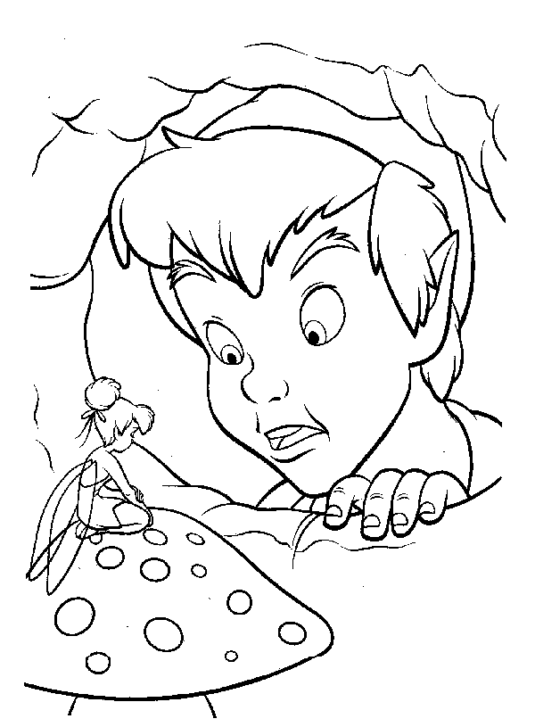 Dibujo para colorear: Peter Pan (Películas de animación) #129048 - Dibujos para Colorear e Imprimir Gratis