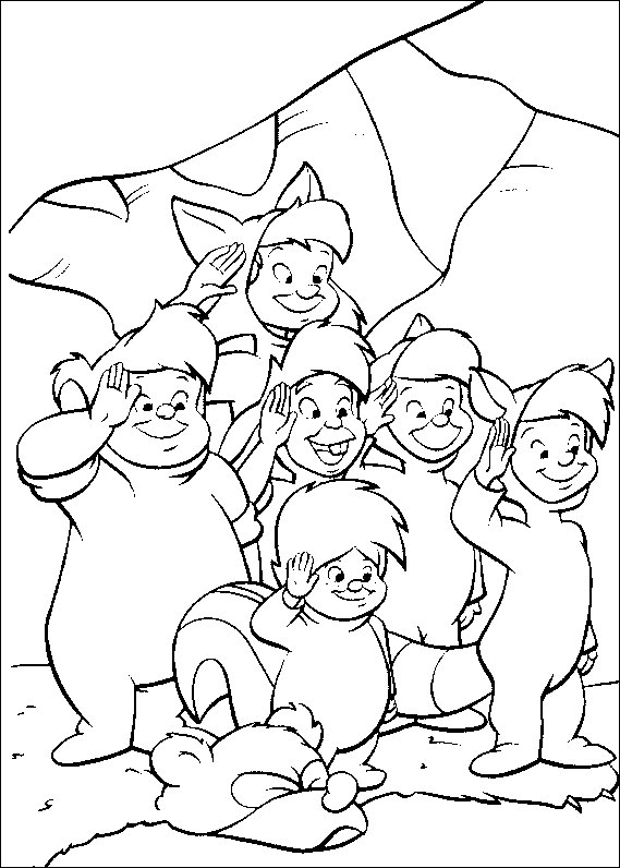 Dibujo para colorear: Peter Pan (Películas de animación) #129066 - Dibujos para Colorear e Imprimir Gratis