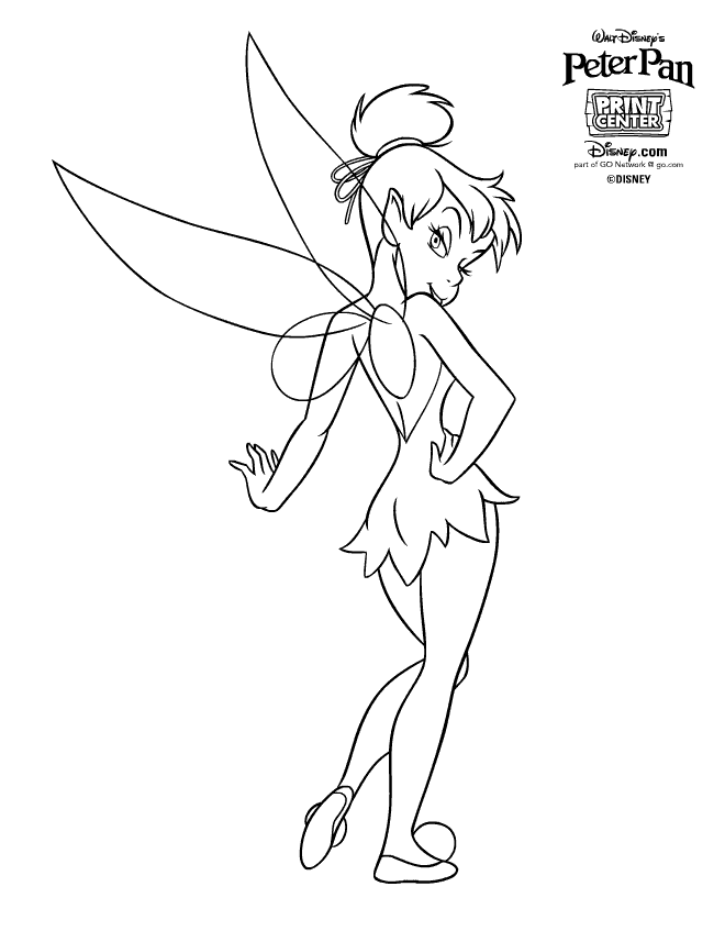 Dibujo para colorear: Peter Pan (Películas de animación) #129151 - Dibujos para Colorear e Imprimir Gratis