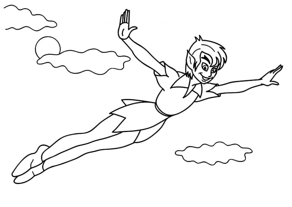 Dibujo gratuito Peter Pan #186482 de la coleccion Películas de Animación para imprimir