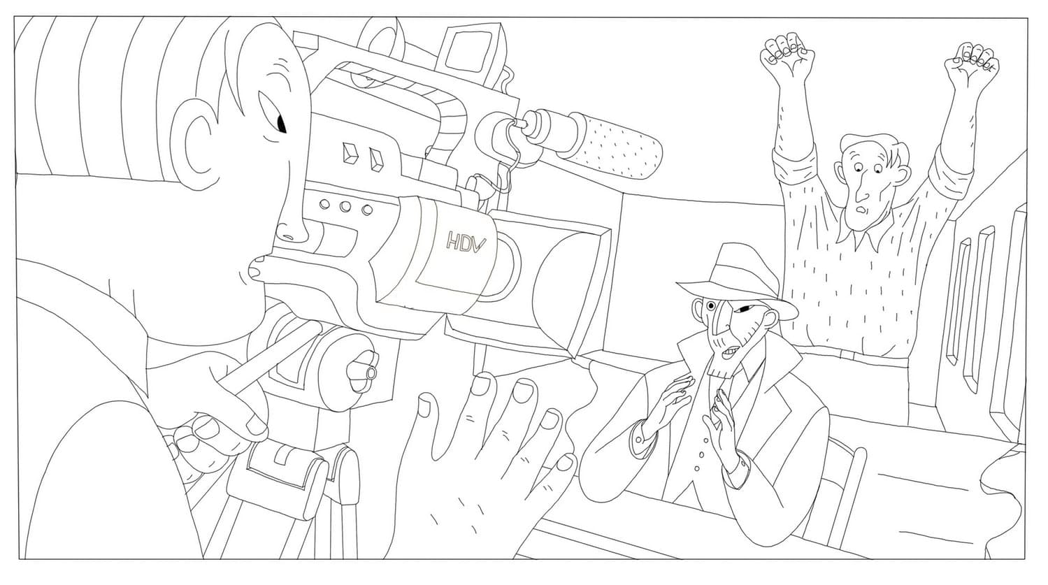 Dibujo gratuito Phantom Boy #199687 de la coleccion Películas de Animación para imprimir