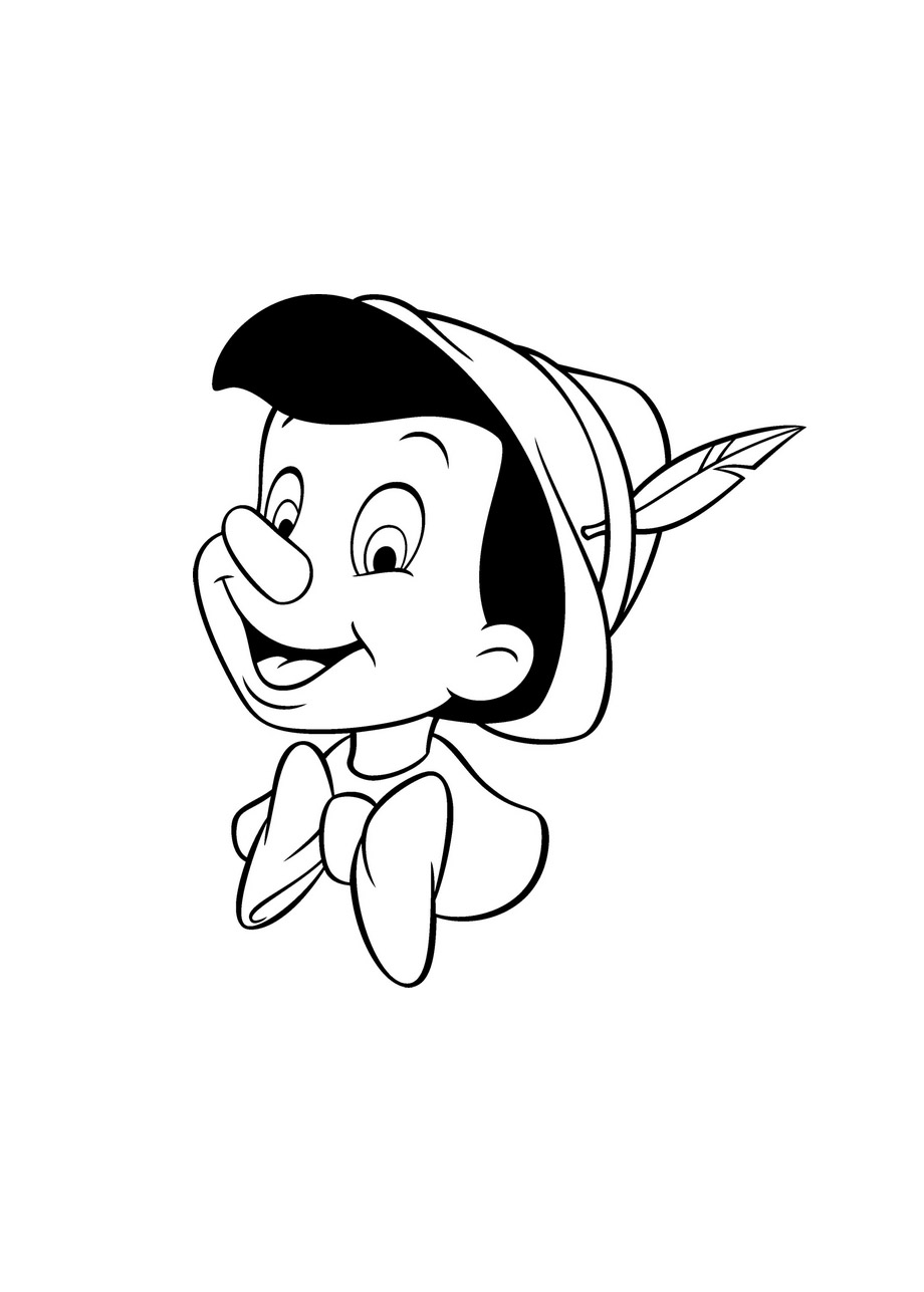 Dibujo para colorear: Pinocchio (Películas de animación) #132264 - Dibujos para Colorear e Imprimir Gratis